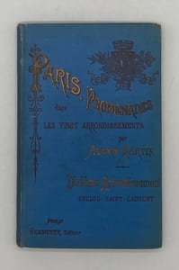 Les Étapes d'un touriste en France. Paris. Promenades dans les vingt arrondissements. Dixième arrondissement. Enclos Saint-Laurent. Troisième édition