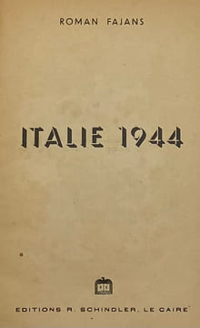 Italie 1944.. FAJANS (Roman).