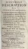 Nouvelle description des curiosités de Paris.. Contenant l'histoire et la description de tous les etablissemens, monumens, édifices anciens et ...