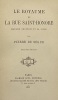 Le Royaume de la rue Saint-Honoré.. Madame Geoffrin et sa fille. SÉGUR (Pierre de)