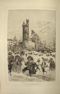 Paris de siècle en siècle. Le Coeur de Paris. Splendeurs et souvenirs. Texte, dessins et lithographies par A. Robida