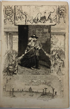 Les Dessous de Paris. Avec une eau-forte de Léopold Flameng. DELVAU (Alfred).