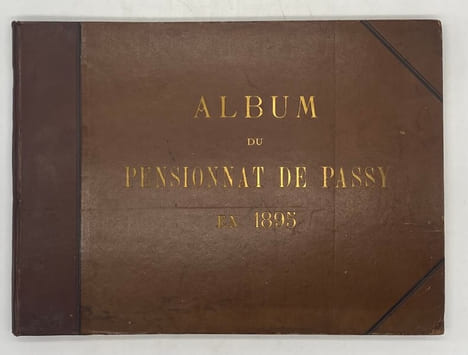 Pensionnat de Passy fondé par les Frères des Écoles chrétiennes en 1837. Album du Pensionnat de Passy en 1895.. [SAINT-JEAN-DE-PASSY]. 