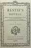 Restif's novels. or An autobiography in search of an author. PORTER (Charles Allan).