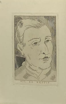 Supplément au Spectateur nocturne de Restif de La Bretonne. Cuivres et bois originaux de Laboureur. FLEURET (Fernand).