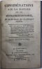 Considérations sur la nature de la Révolution de France. et sur les causes qui en prolongent la durée. MALLET DU PAN (Jacques)