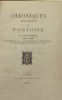 Chroniques rétrospectives sur Pontoise.. THOMAS (Léon)