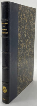 Mémoires de mistriss Robinson. célèbre actrice de Londres, contenant des détails curieux sur sa carrière dramatique et littéraire ; ses amours avec le ...