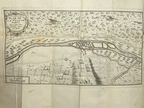 Histoire de la ville de Paris.. [DESFONTAINES (Pierre-François Guyot), LA BARRE (Louis-François-Joseph de), AUVIGNY (Jean du Castre d')].
