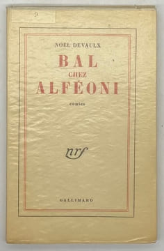 Bal chez Alféoni, contes.. DEVAULX (Noël).