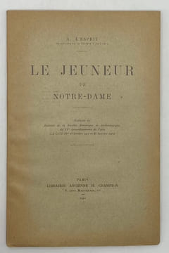 Le Jeûneur de Notre-Dame.. L'ESPRIT (Adolphe).