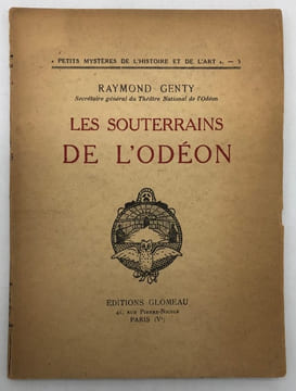 Les Souterrains de l'Odéon.. GENTY (Raymond)