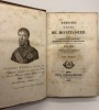 Mémoires sur la Révolution française. le Consulat, l'Empire, la Restauration et les principaux événements qui l'ont suivie (1775-1830). MONTLOSIER ...