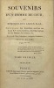 Souvenirs d'un homme de cour. ou Mémoires d'un Ancien Page, contenant des anecdotes secrètes sur Louis XV et ses ministres; des observations sur les ...