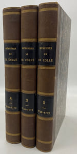 Journal et mémoires. sur les hommes de lettres, les ouvrages dramatiques et les événements les plus mémorables du règne de Louis XV (1748-1772). Nouvelle édition augmentée de fragments inédits. Avec une introduction et des notes par Honoré Bonhomme