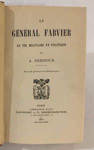 Le Général Fabvier. sa vie militaire et politique