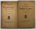 Mémoires suivi de: Notes et souvenirs faisant suite à ses mémoires. Publiés avec introduction et notes par E. Welvert. LAMETH (Théodore de)