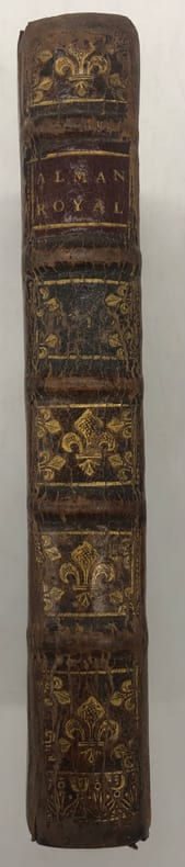 ALMANACH royal, pour l'année 1719.