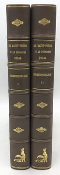 Correspondance littéraire et anecdotique entre Monsieur de Saint Fonds et la Président Dugas. membres de l'Académie de Lyon, 1711-1739. POIDEBARD ...