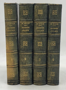 Souvenirs. 1785-1870