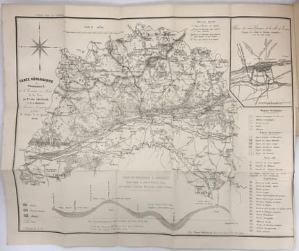 Études sur la Touraine. Hydrographie, géologie, agronomie, statistique. CHEVALIER (Casimir), CHARLOT (G.)
