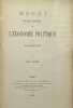 Essai sur les principes de l'économie politique.. FOY (Alphonse).