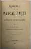 Histoire de Pascal Paoli. ou Un épisode de l'histoire de la Corse. BARTOLI (Antonio Francesco).