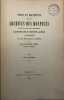 Notes et documents sur les archives des hospices. et sur les résultats comparés de l'assistance hospitalière à Narbonne et dans une partie de ...