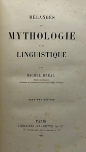 Mélanges de mythologie et de linguistique. Deuxième édition