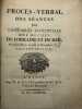 Procès-verbal des séances de l'Assemblée provinciale des duchés de Lorraine et de Bar. ouverte à Nancy au mois de novembre 1787. Seconde édition. ...