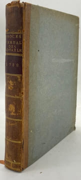 Procès-verbal de l'Assemblée de notables. tenue à Versailles, en l'année M. DCCLXXXVIII. [ASSEMBLÉE DES NOTABLES]. 
