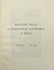 Société pour l'industrie chimique à Bâle.. 1884-1934. [CIBA]. 