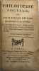 Philosophie sociale ;. ou Essai sur les devoirs de l'homme et du citoyen. DUROSOY (Jean-Baptiste).