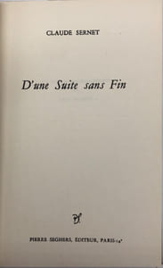 D'une suite sans fin.