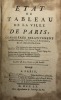 État ou tableau de la Ville de Paris. considérée relativement au nécessaire, à l'utile, à l'agréable, & à l'administration. JEZE (de)