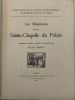 Publication de la Société Internationale de Musique (section de Paris). Les Musiciens de la Sainte-Chapelle du Palais.. Documents inédits, recueillis ...