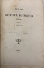 Extraits de journaux du Trésor (1345-1419).. Publiés par H. Moranvillé. Extrait de la Bibliothèque de l'École des Chartes, année 1888. [MORANVILLE ...