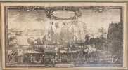 [Panorama du siège du château de Kronborg au Danemark, 1658]Repræsentatio scenographica Arcis Cronenburg auspiciis S.R. M. Sueciæ. ductu vero Exell. ...
