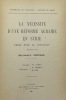 Université de Toulouse. - Faculté de droit. La Nécessité d'une réforme agraire en Syrie.. Thèse pour le doctorat. SARRAGE (Mohammed).