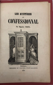 Les Mystères du confessionnal.. TOIGNE (Hippolyte).