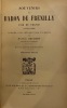 Souvenirs. 1768-1828. Publiés avec introduction et notes par Arthur Chuquet. Nouvelle édition. FRENILLY (François-Auguste Fauveau de)