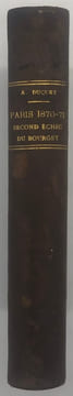 Guerre de 1870-1871. Paris, second échec du Bourget et perte d'Avron. (9-31 décembre). DUQUET (Alfred)