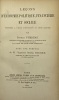 Leçons d'économie politique, financière et sociale professées à l'École d'application du Génie maritime.. Avec une préface de M. l'ingénieur général ...
