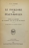 Le Folklore des Peaux-Rouges.. Contes et légendes des premiers âges de la vie des Indiens. Traduction du colonel Pinaud. RIEDER (Hans Rudolf).