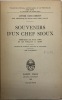 Souvenirs d'un chef sioux.. Préface de Paul Coze et de William S. Hart. Traduit de l'anglais par le Dr R. Gauillard. OURS DEBOUT (Luther)