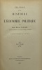 Publications positivistes. Esquisse d'une histoire de l'économie politique.. Traduite de l'anglais par V.-E. Pépin. INGRAM (John Kells).