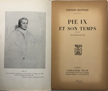 Pie IX et son temps.