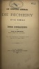Le Contre-amiral de Richery et sa famille.. Etude biographique. SERANON (Jules de).