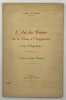 L'Art du papier de la Chine à l'Angoumois.. Les filigranes. Préface de Robert Delamain. LACOMBE (Henri).