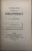 Catalogue des livres de la bibliothèque de M. L. de Montgermont.. Éditions originales des oeuvres des écrivains français du XIXe siècle, ...